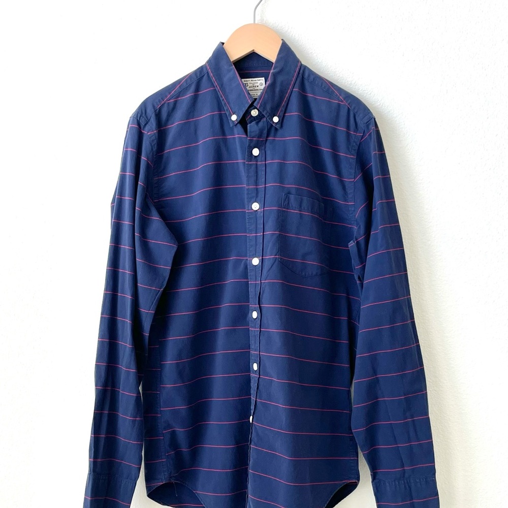 j crew • men’s long sleeve button down shirt